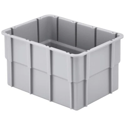 Alutec 75220 Einsatzkasten stapelbar (L x B x H) 181 x 131 x 101 mm Grau 1 St.