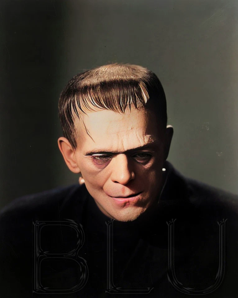 Impresión fotográfica 1931 Boris Karloff como el monstruo de Frakenstein 11 x 14" Foto 1 de 1