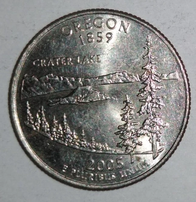 YOU PICK 5 FOR $5 + FREE SHIPPING - 2005 - D Mint - Oregon State Quarter - Image 1 of 1
