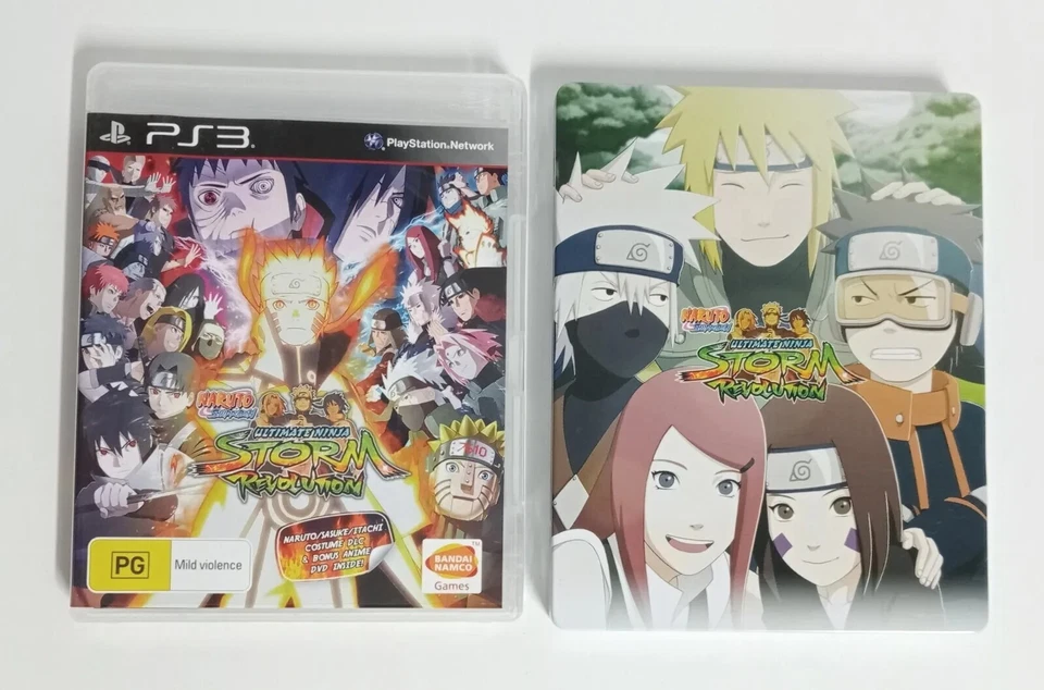 Naruto Ultimate Ninja Storm Revolution Game  + DVD And Bonus Steel Tin - PS3 - Image 1 of 4