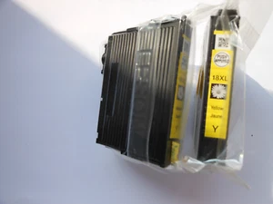 2 CARTOUCHES D'ENCRE D'ORIGINE EPSON 18XL ORIGINAL YELLOW CARTRIDGES CARTUCCE - Photo 1/1