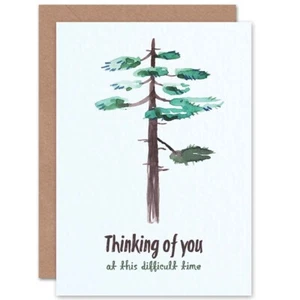 Tarjeta de condolencias de tiempo difícil de duelo - Imagen 1 de 4