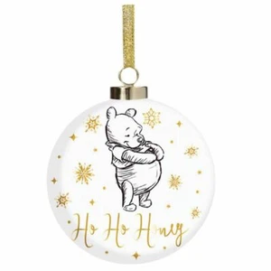 DISNEY GIFTS COLLECTIBLE CHRISTMAS BAUBLE: POOH HO HO HONEY - Picture 1 of 1