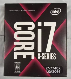 Intel Core i7 Gen 7 I7-7740X 4.30 GHz Kaby Lake SR3FP FCLGA2066 Processor - Picture 1 of 1