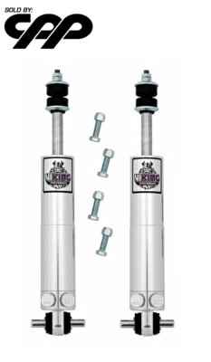 Amortecedores dianteiros ajustáveis duplos Chevy Monza Viking 1975-80 desempenho - Imagem 1 de 4