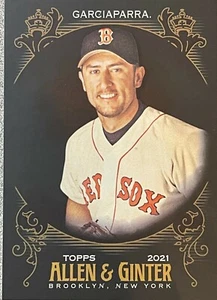 2021 Topps Allen & Ginter X Nomar Garciaparra # 281 Free Shipping Always! - Picture 1 of 2