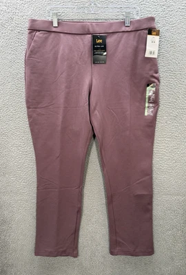 Lee Pantalones Mujer 16 Mediano Púrpura Ultra Lux The Any Wear Pantalón Ropa Profesional NUEVO Foto 1 de 4