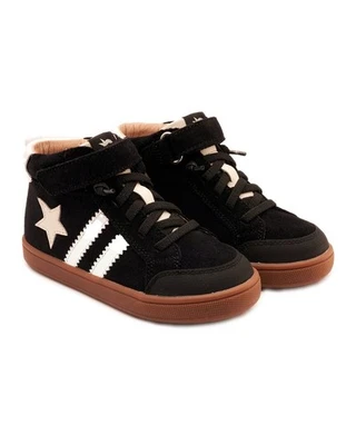 Old Soles Wos Leather & Suede High-Top Sneaker Black 36 - Image 1 of 4