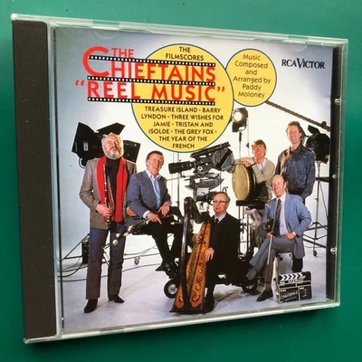Chieftains REEL MUSIC Film Scores CD Soundtracks Grey Fox Treasure Island PROMO - Bild 1 von 4