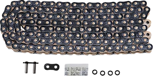 EK 525ZVX3-150KG ZVX3 Sealed Extreme Sportbike Series Chains 150 Black Gold - Picture 1 of 1