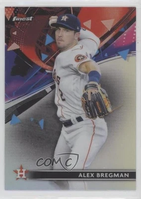 2021 Topps Finest Refractor Alex Bregman #83 - Image 1 of 2