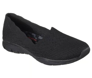 Skechers Classic Fit Seager Stat SN49481 Slip On Mesh Fabric Shoes Sz 6 - Picture 1 of 10