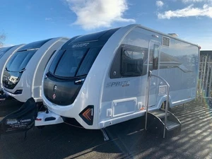 2023 Bailey Phoenix + 644 - 4 berth caravan, transverse island bed, motor mover - Picture 1 of 11