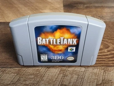 BattleTanx (Nintendo 64, 1998) N64 Game Only - Tested - Image 1 of 2