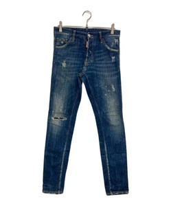 DSQUARED2 Pantalón Denim Pintado Indigo S71LA0880 S30342 - Imagen 1 de 6