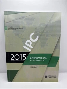 2015 IPC International Plumbing Code Includes IPSDC ICC - Picture 1 of 4
