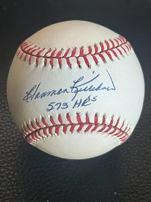Twins Harmon Killebrew Signed Baseball W/Extra Inscription JSA COA - Image 1 of 4