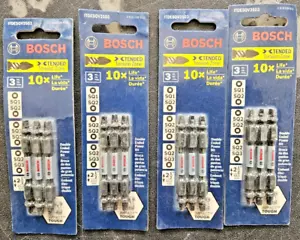 BOSCH 3-Piece 2-1/2" Impact Tough Double-Ended Screwdriving Bit Assorted 4 Pack - Picture 1 of 2