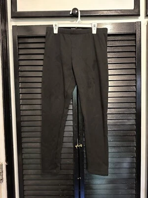 Girls Athletic Works Black Lined Leggings - XXL 18 - Image 1 of 4