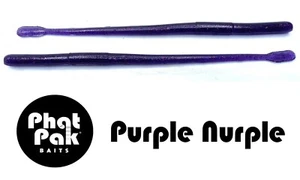 Robo Worm Style Drop Shot Finezza Coda Dritta Worm Bass Esca da Pesca 30ct 6" - Foto 1 di 25