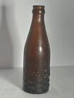 Rare Antique Coca Cola Bottle Dixie Bottling Works Amber Brown Straight Side