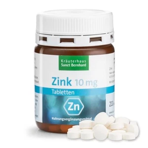 Zink-Tabletten 10mg | Immunsystem Abwehrkräfte Knochen | 210 Stück 172,13€/kg - Bild 1 von 1