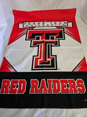 Texas Tech University 'Red Raiders' bandera vertical 36""x 27"" Wincraft Foto 1 de 3