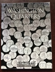 STATEHOOD QUARTERS P & D (2004-2008) FOLDER BY H.E.HARRIS - BRAND NEW FOLDER - Picture 1 of 3