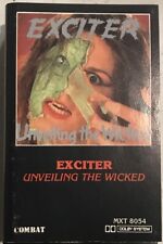 Exciter - Unveiling The Wicked Cassette 1989 Combat – MXT 8054 [Original]