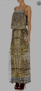 Camilla Size 2 Celestial Tribute Shoestring Jumpsuit Wide Leg /Genie Leg - Picture 1 of 14