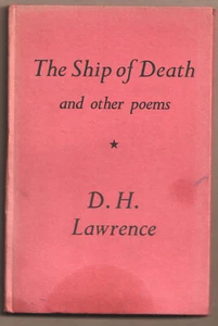 The Ship of Death and Other Poems D.H. LAWRENCE HARDBACK 1941 1st Ed 2nd Imp - Picture 1 of 5