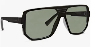 NUEVO Gafas de sol Von Zipper Roller-BKV negras brillantes-lentes grises vintage - Imagen 1 de 1