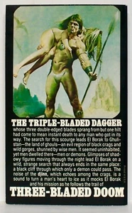ROBERT E. HOWARD—THREE-BLADED DOOM— Zebra Books (Kensington Pub. Co.), 1977 - Picture 1 of 4