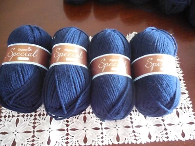 FOUR Skeins Stylecraft Chunky Yarn - Midnight - 157 yds - Image 1 of 3
