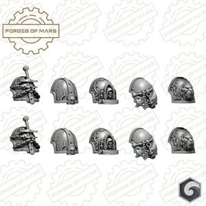 Knights - Emerald Legion - Shoulder Pads - Pilgrims Set #1 (x10) - Imagen 1 de 1