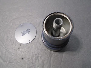 HUNTER ANTIQUE CEILING FAN ORIGINAL PART SWITCH HOUSING MATTE BLACK ONE HOLE - Picture 1 of 4