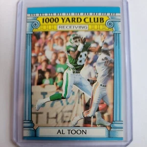 1987 Topps Football 1000 Yard Club Al Toon #12 New York Jets  - Picture 1 of 2