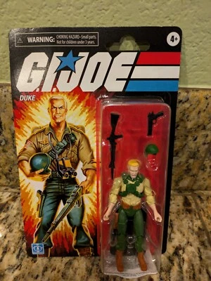 GI JOE DUKE RETRO COLLECTION WALMART EXCLUSIVE ACTION FIGURE HASBRO - Image 1 of 2