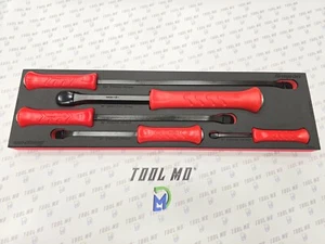 Snap-on Tools USA NEW 5-Piece RED Striking Prybar & Chisel Foam Set SPBSDC705FR - Bild 1 von 11
