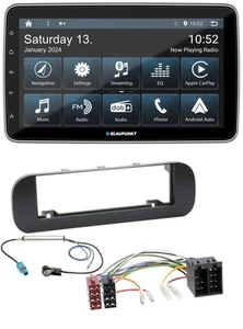 Blaupunkt USB DAB SD MP3 Bluetooth Autoradio für Fiat Panda (ab 2012) - schwarz - Bild 1 von 10