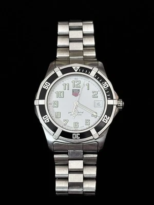 TAG Heuer Men's Professional Sports Watch 2000 WM1111 38mm Runs - Image 1 of 4