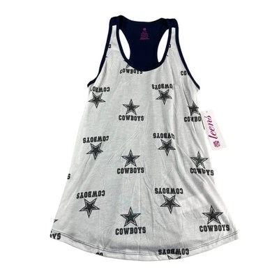 Camiseta sin mangas Dallas Cowboys NFL niñas adolescentes mediana (7/9) espalda de corredor fútbol americano nueva con etiquetas Foto 1 de 4