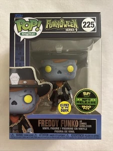 Funko Freddy Funko Zombie Gunslinger #225 (Glow In The Dark) w/ soft protector - Picture 1 of 6