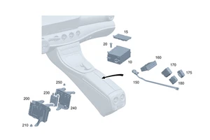 Genuine Mercedes-Benz Multimedia Con Unit 223-820-35-06 - Picture 1 of 1