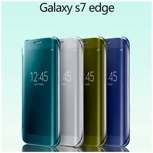 Stylish Bla Acrylic Flip Cover Case For Samsung S8/s8 Plus - Photo 1 sur 15