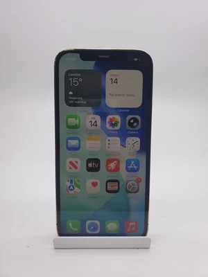 Apple iPhone 12 Pro - 128GB - Gold (Unlocked) Battery Service Message - Image 1 of 4