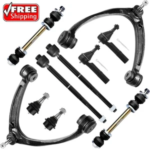07-14 Chevy Silverado Suburban Tahoe 10pcs Front Suspension Kit Upper Control - Picture 1 of 7