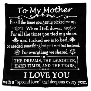 Amor mamá ""To My Mother"" cojín granja inserto de plumón 18"" X 18"" NUEVO - Imagen 1 de 10