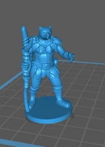 Other Races Druid Mini - DND - Pathfinder - Dungeons & Dragons - RPG - Tabletop - Picture 1 of 6