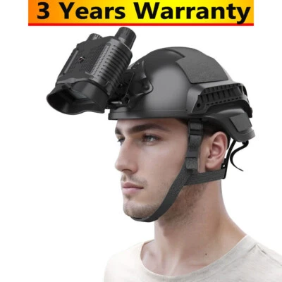 2.7" NV8161 4K 36MP Helmet Binocular Night Vision Goggles for Tactical Helmet - Image 1 of 4